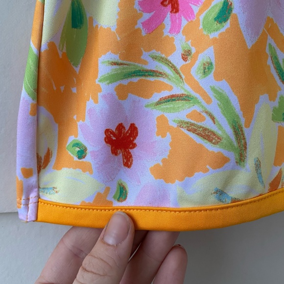 CROWN & IVY • Tropical Floral Print Athletic Skort Size XS - Picture 9 of 14